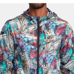 RVCA RUNNING WINDBREAKER JACKET - ANP ARTIST COLLECTION